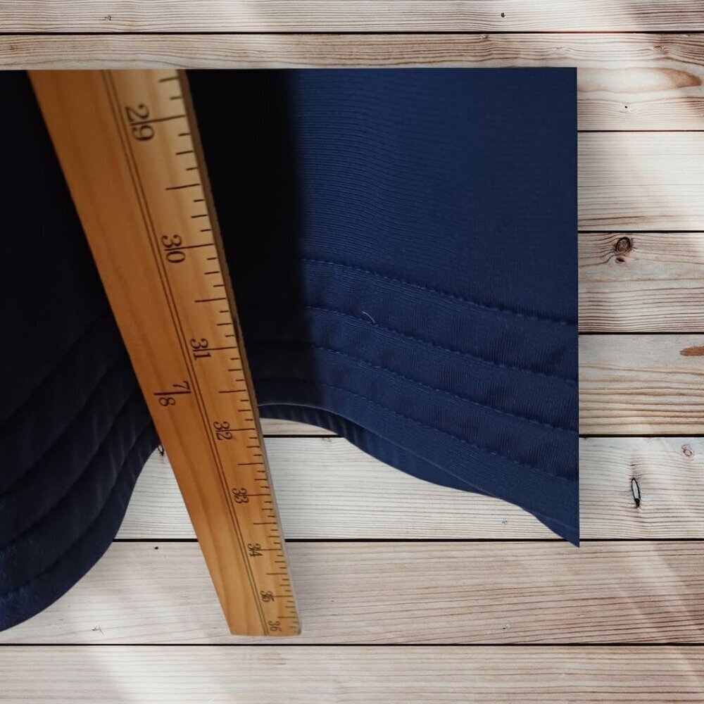 Adidas Clippers Navy Full-Zip Track Jacket Mens Long Sleeve size XLarge tall - Picture 7 of 9